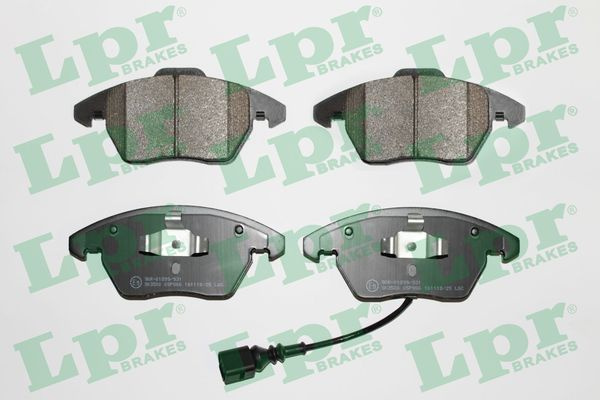LPR set placute frana,frana disc 05P866 model AUDI