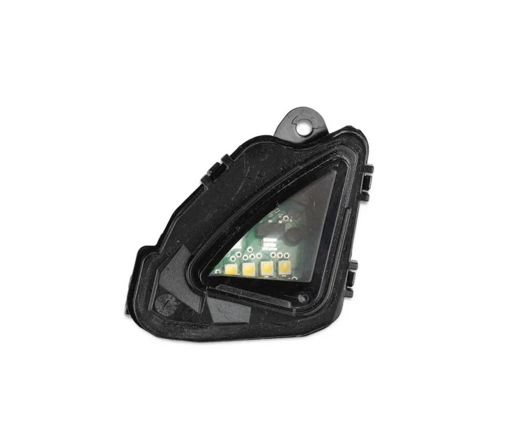 Lumina ambientala oglinda exterioara Skoda Karoq, 08.2017-, Kodiaq, 10.2016-, Superb (3v), 05.2015-06.2024, Vw T-Roc, 09.2017-04.2022, montare fata, stanga, fara omologare , in oglinda, VIEW MAX