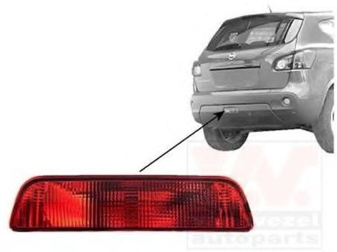 Lumina de ceata spate NISSAN DUALIS (J10, JJ10) - VAN WEZEL 3388939