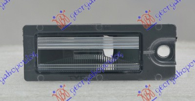 Lumina numar inmatriculare pentru Volvo S40 2000, 2001, 2002, 2003, 2004