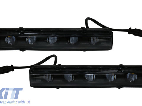 Lumini de zi dedicate LED DRL Mercedes Benz G-class W463 (1989-Up) G65 A-Design Negru