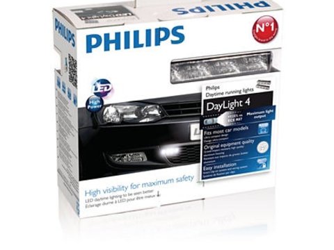Lumini de zi Philips LED DayLight 4 12V 6 W