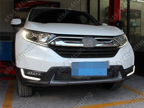 LUMINI DE ZI SRL CU SEMNALIZARE LED HONDA Cr v 2018-2019 [V1]