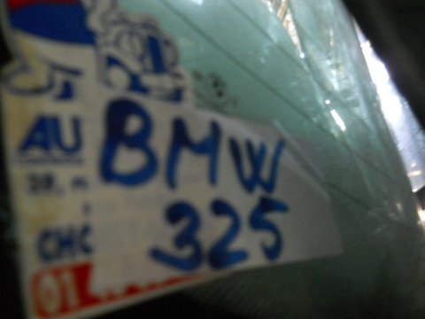 Luneta Bmw 325 2.5 diesel