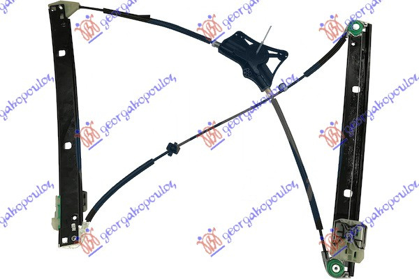 MACARA ELECTR. GEAM USA FATA (FARA MOTOR) DR., AUDI, AUDI A6 10-14, 128007041