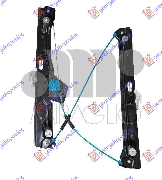 Macara electrica fata fara motoras stanga/dreapta BMW X1 (F48) 15-19 BMW X1 (F48) 19- cod 51337434785,51337434786