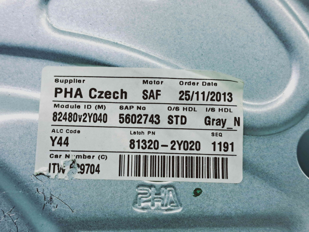 Macara electrica geam dreapta fata Hyund