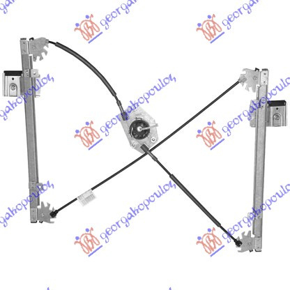 Macara electrica geam fata fara motoras stanga LANCIA Y 03-11 cod 71732829