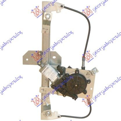 Macara electrica geam spate (a quality) dreapta pentru Dacia Sandero 2008, 2009, 2010, 2011, 2012