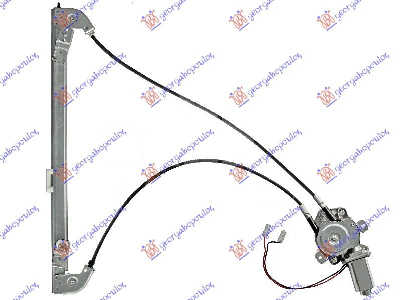 MACARA ELECTRICA GEAM USA FATA 5 USI (EUROPA) - CITROEN SAXO 96-99, CITROEN, CITROEN SAXO 96-99, 067107057