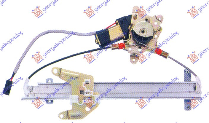MACARA ELECTRICA GEAM USA SPATE Stanga., NISSAN, N
