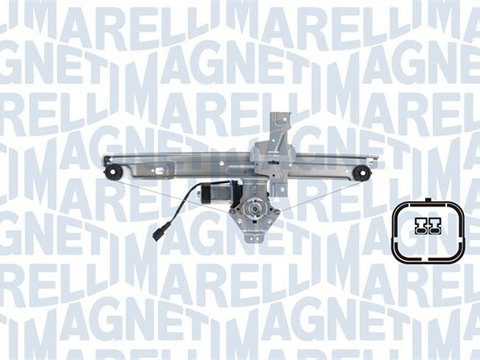 Macara geam 350103170473 MAGNETI MARELLI pentru Peugeot 207