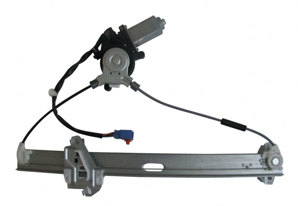 Macara geam cu motoras Honda Jazz/Fit (Gd), 03.2002-10.2008, montare fata, stanga, RapidAuto