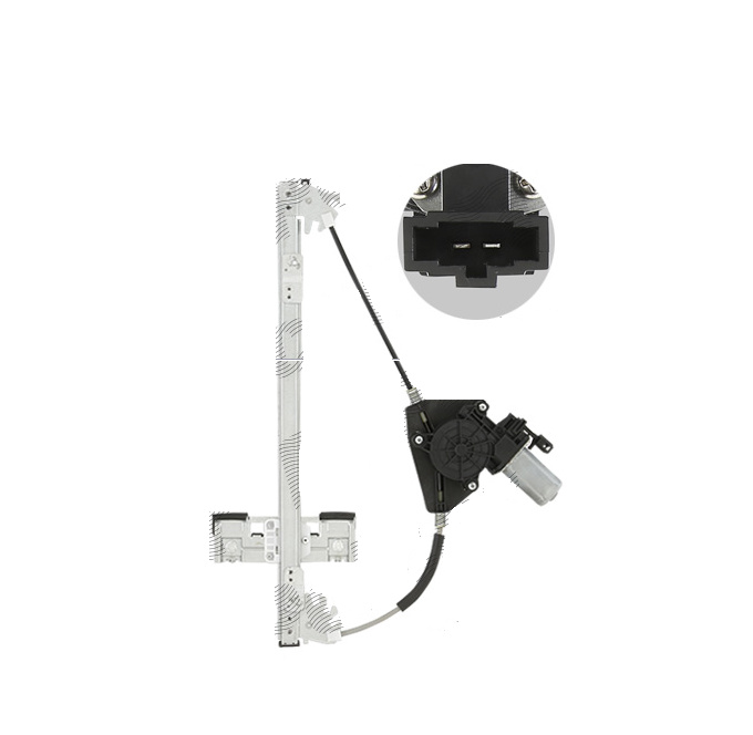 Macara geam cu motoras Skoda Citigo, 05.2012-07.2017, Seat Mii, 05.2012-, Vw Up! (Vw120), 04.2012-11.2016, model: 5 usi, montare fata, stanga, RapidAuto