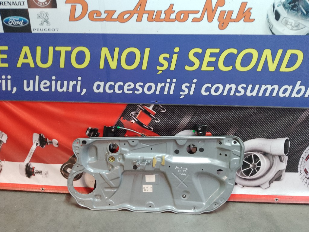 Macara geam dreapta fata Vw Polo 9N coupe 2004-200