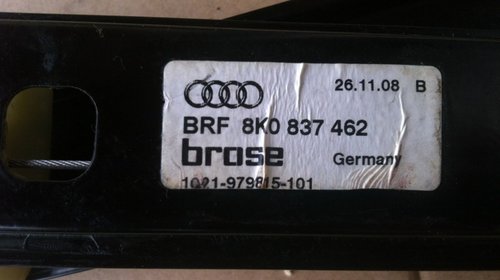 Macara geam electric Audi A4 cod 8K08374