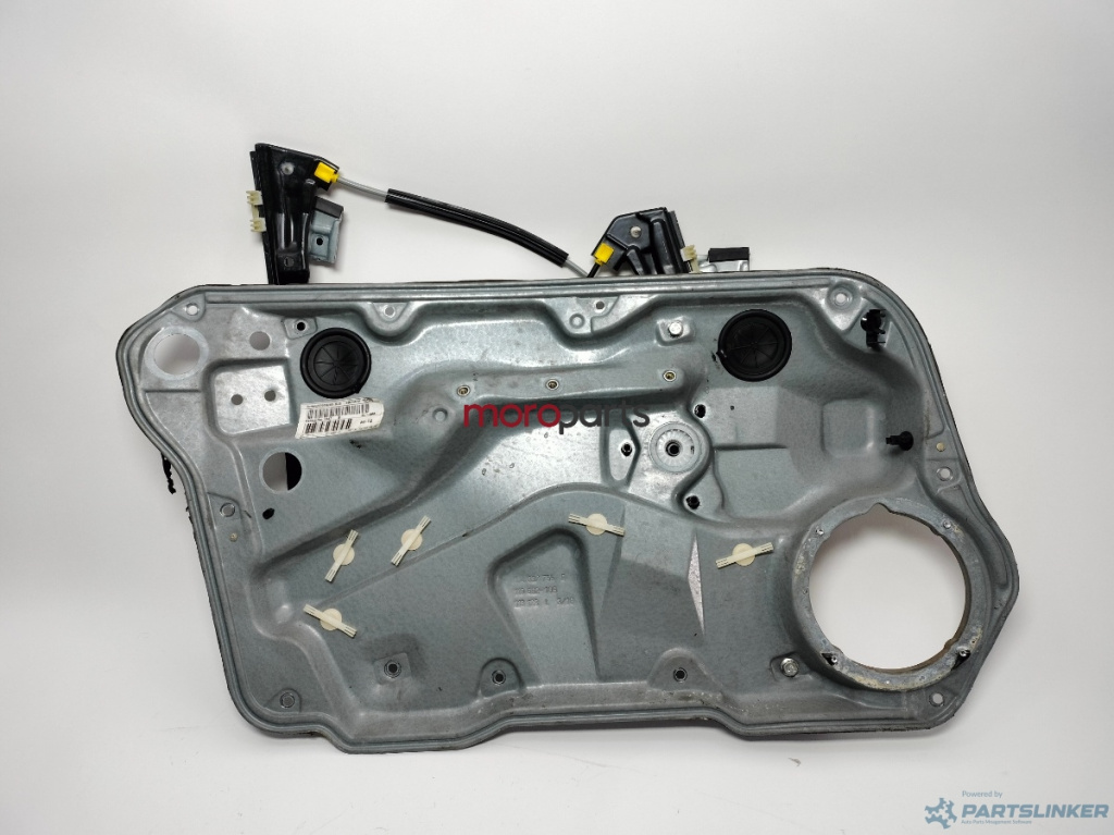 Macara geam electric stanga fata VOLKSWAGEN BORA (1J2) [ 1998 - 2013 ] 16V (ATN, AUS, AZD, BCB) 77KW|105HP VAG OEM 1J4837729AA / 1J4837755E