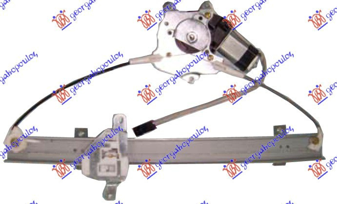 Macara Geam Electrica - Nissan Primera (P10) Sdn-L/B 90-96, 80701-50j05