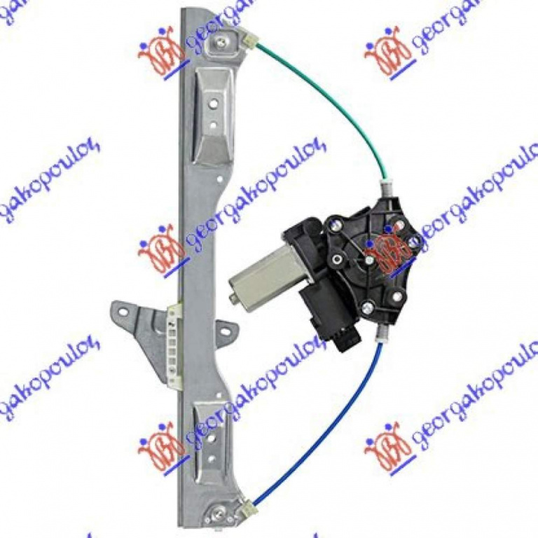 Macara Geam Electrica - Opel Corsa E 2015 , 5140113