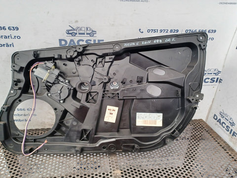 Macara geam fata dreapta electrica Ford Fiesta 6 [2008 - 2013] Hatchback 5-usi 1.25 MT (60 hp)