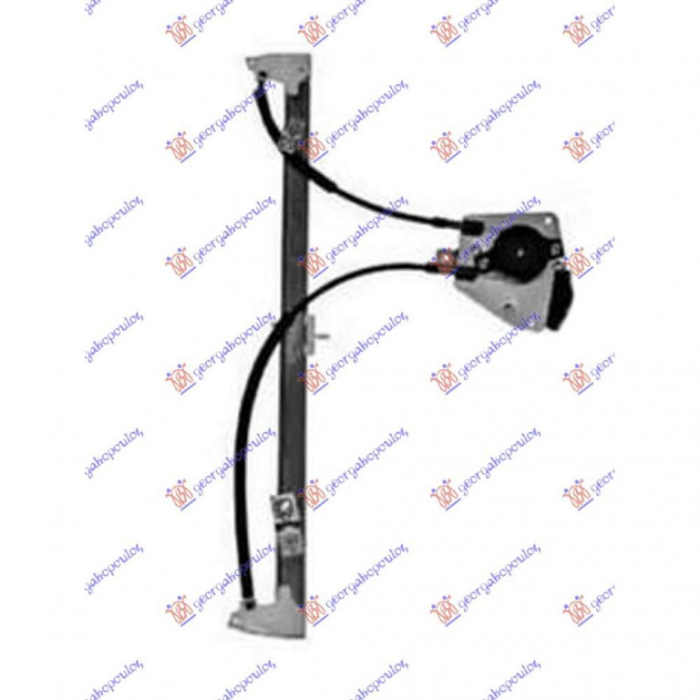 MACARA GEAM FATA electrica pentru CITROEN BERLINGO 2002 , 9222A4