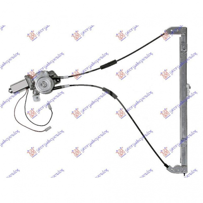 MACARA GEAM FATA electrica pentru PEUGEOT 806 1994 , 9222H3