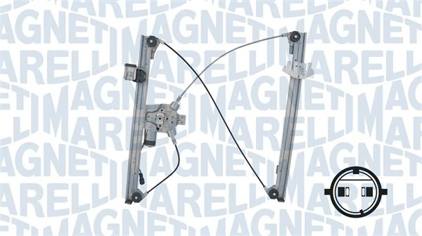 Macara geam fata stanga Magneti Marelli CITROËN JUMPY II (VF7) 2007-2016 - 350103170329