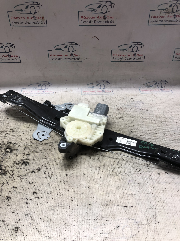 Macara geam stânga fata Nissan Qashqai 2016, 80701HV00A