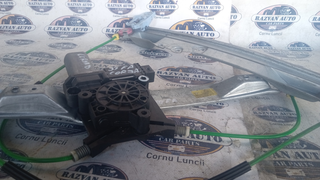Macara geam stânga fata Opel Corsa D 2007