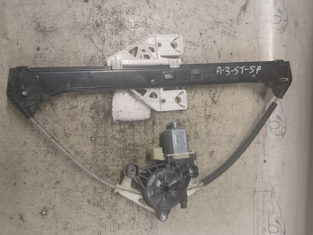 Macara geam stânga spate Audi A3 2015, 8W4839461