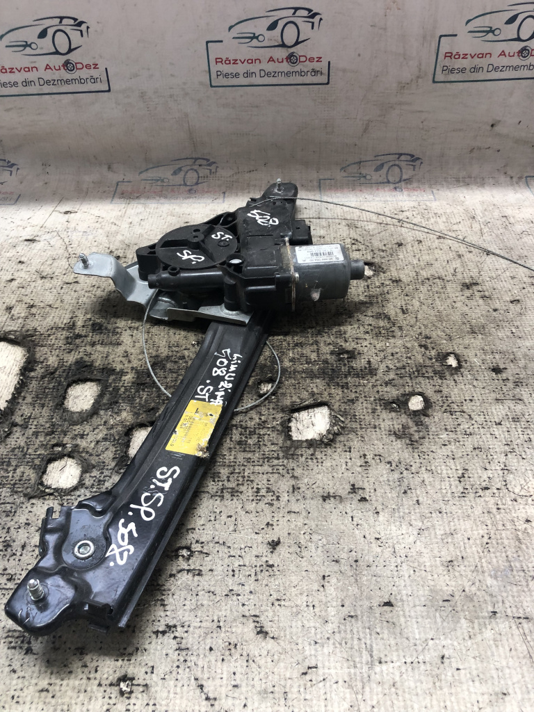 Macara geam stânga spate Peugeot 508 2017, 9688808480