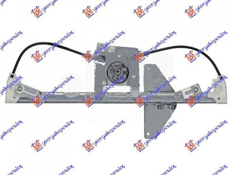 MACARA GEAM USA FATA CITROEN C3 2009->2016 Macara usa fata dreapta electr pt 5 usi fara motor PIESA NOUA ANI 2009 2010 2011 2012 2013 2014 2015 2016