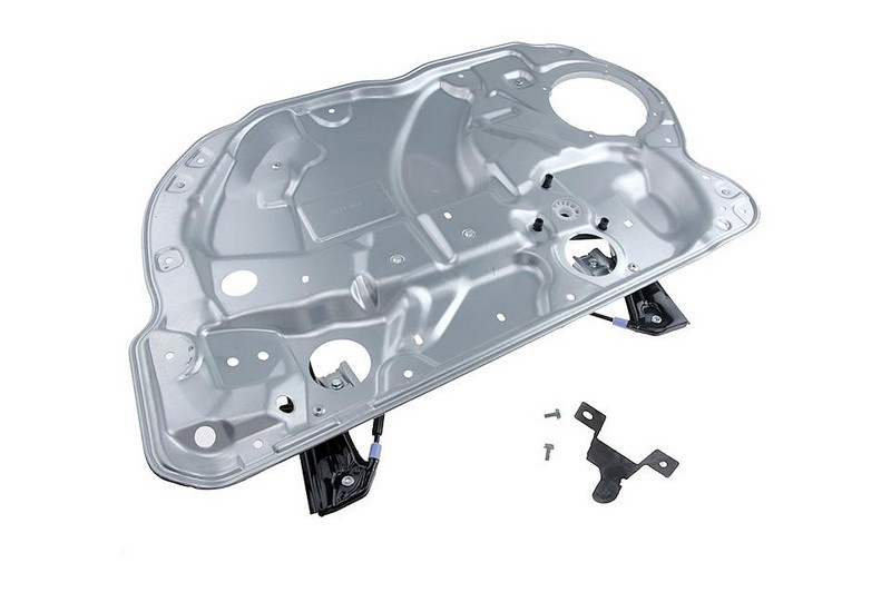 MACARA GEAM USA VW POLO 9N 2001->2012 fara motor electric, Numar usi 5, fata dreapta, pentru 1.2-40 KW; 1.2-44 KW; 1.2 12V-47 KW; 1.2 12V-51 KW; 1.4 16V-55 KW; 1.4 16V-74 KW; 1.4 16V-59 KW; 1.4 FSI-63 KW; 1.4 TDI-55 KW; 1.4 TDI-59 KW; 1.4 TDI-51 KW; 