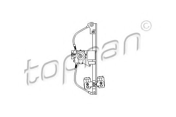 Macara geam VW GOLF 3 (1H1) (1991 - 1998) TOPRAN 1