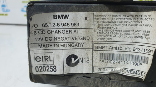 Magazie cd 6946989 BMW X3 E83 [2003 - 20