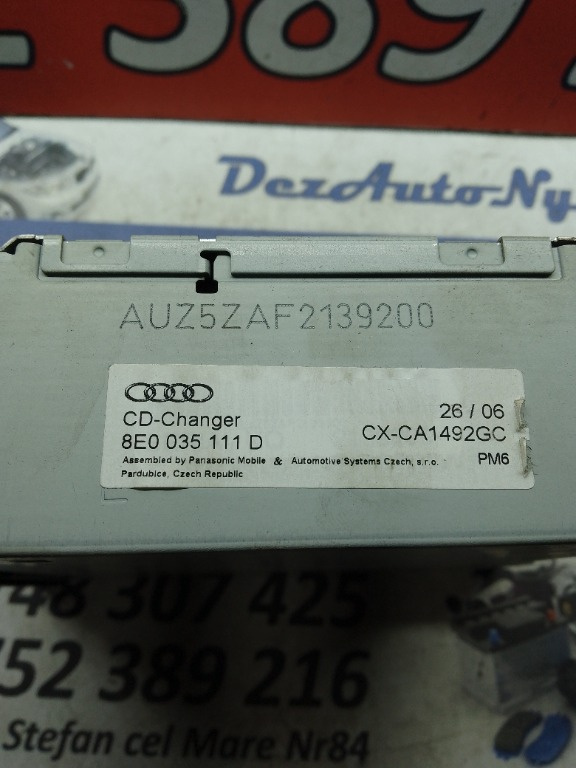 Magazie CD Audi A3 8P A4 8E0035111 D 200