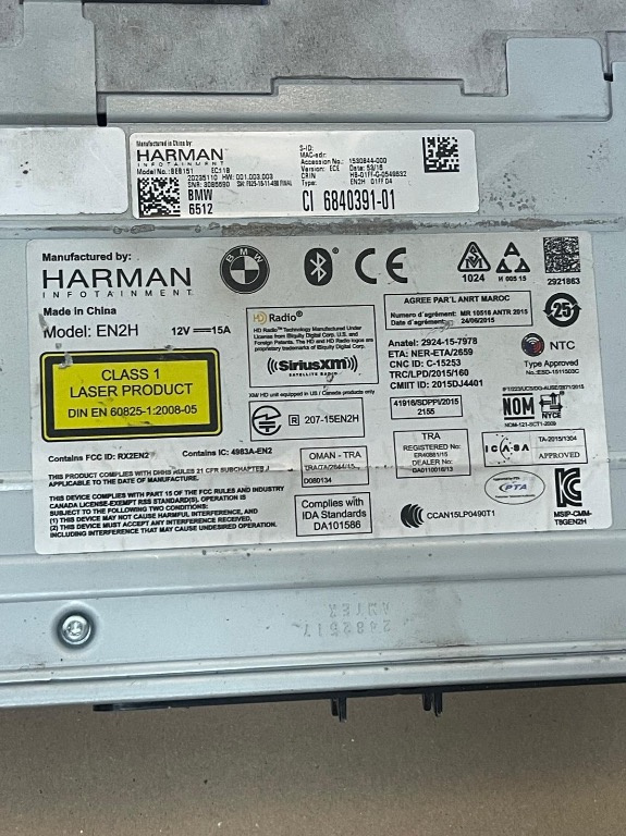 Magazie CD Harman BMW X3 F25 X5 F15 X4 F