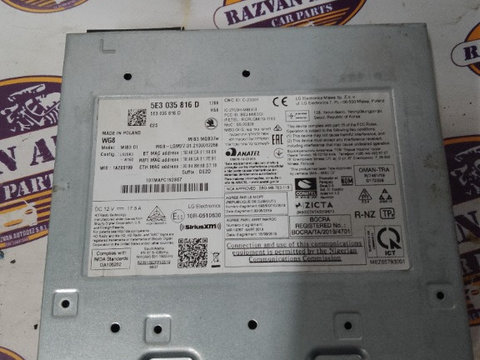 Magazie CD Octavia 4 Cod: 5E3035816D