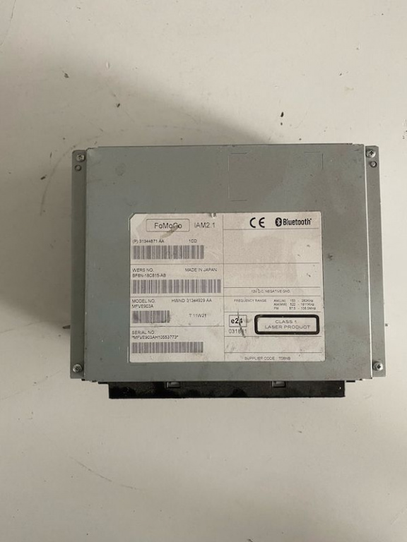 Magazie CD Player VOLVO V70 V60 S60 31344871 31344929 36050578 36050577 36001114 36012367