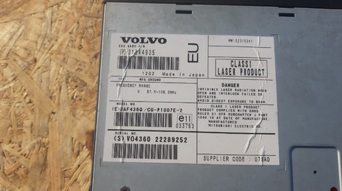 Magazie CD Volvo V50 D2