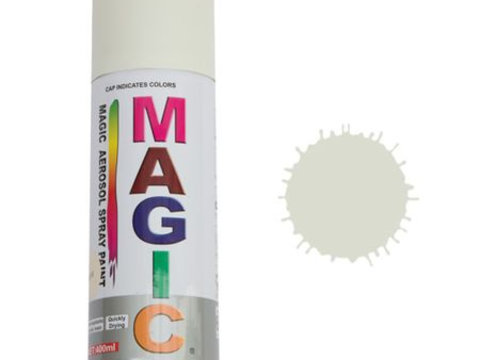 Magic Spray Vopsea Alb 400ML 13