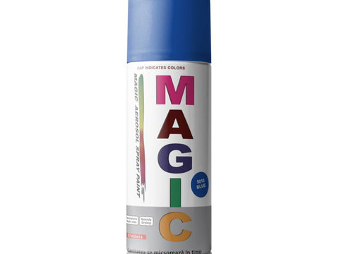 Magic Spray Vopsea Albastru 400ML 5010