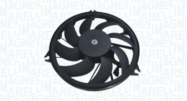 MAGNETI MARELLI Ventilator, radiator 069422717010 la PEUGEOT 206 CC (2D) 2000 2001 2002 2003 2004 2005 2006 2007