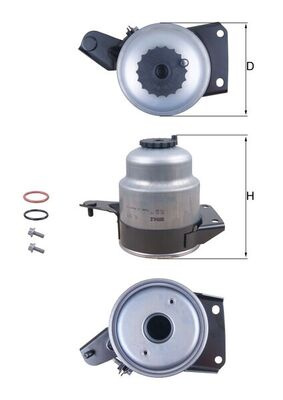 MAHLE filtru combustibil KL829D pentru T