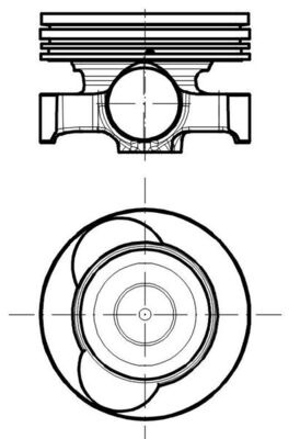 MAHLE Piston 021PI00118100 compatibil cu RENAULT MEGANE III Grandtour (KZ0/1) K9K 836; K9K 846; K9K 837; K9K 636; K9K 656; K9K 657 1461cc 110cp 81kW 2009 2010 2011 2012 2013 2014 2015
