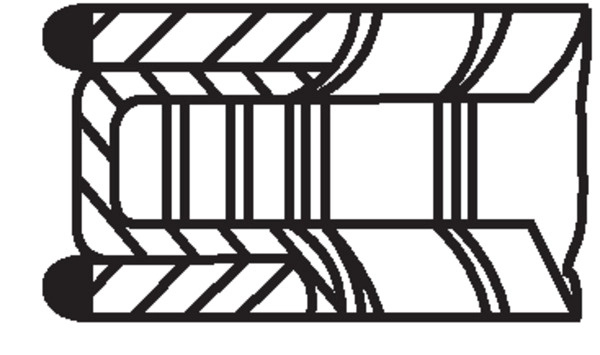 MAHLE Set segmenti piston 63159N0 se potriveste la HONDA CIVIC IV Hatchback (EC, ED, EE) D15B2 1493cc 90cp 66kW 1987 1988 1989 1990 1991 1992 1993