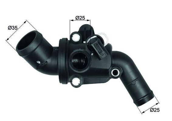 MAHLE termostat,lichid racire TI1487 compatibil cu MERCEDES-BENZ B-CLASS Sports Tourer (W245) 2005 2006 2007 2008 2009 2010 2011
