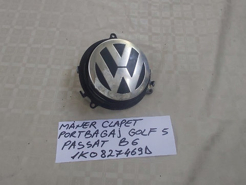 Maner Clapeta Deshidere portbagaj / haion VW Golf 5 / VW Passat B6 COD 1K0827469D