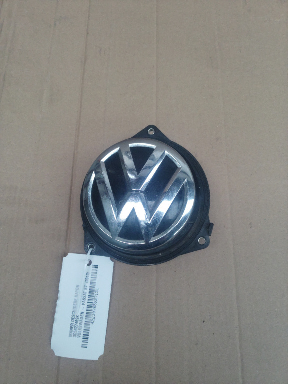 Maner deschidere haion, Volkswagen, Passat B7 , an 2013, cod piesa 3c5827469k