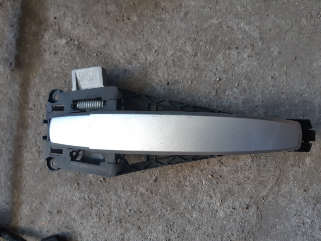 Maner exterior cu suport,usa dreapta spate,Opel Corsa D Gri deschis